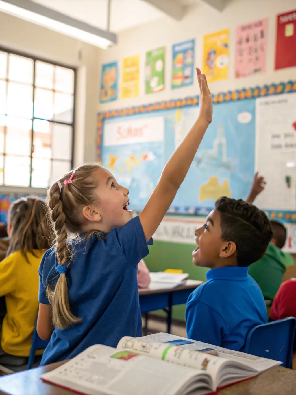 A photo of children participating in a heritage education workshop, demonstrating the association's efforts to engage the younger generation.